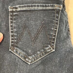 Mother Brand Dark Blue Women's Jeans